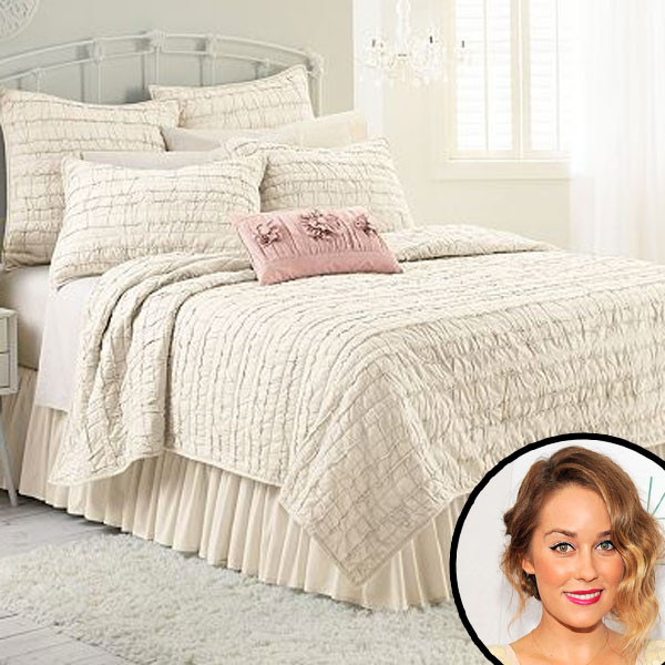 Lauren Conrad S Unveils Girly Kohl S Bedding Collection E News